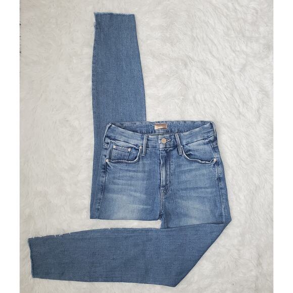 Mother Looker Ankle Step Fray Jeans 26 / 2 - Picture 1 of 13
